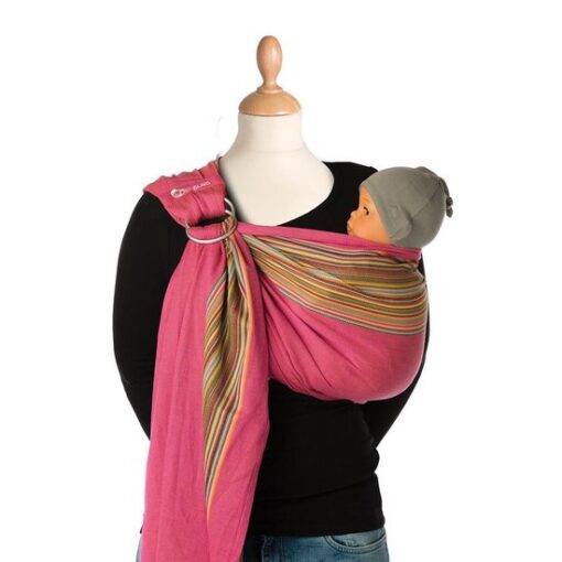 Babylonia draagdoek - BB-SLING - Pink Pepper