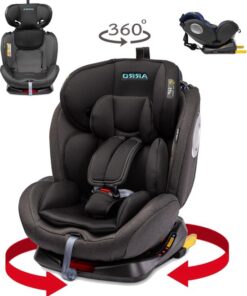 Baby Nora - Caretero - Autostoel met Isofix 360° draaibaar - 0-36 kg - BLACK