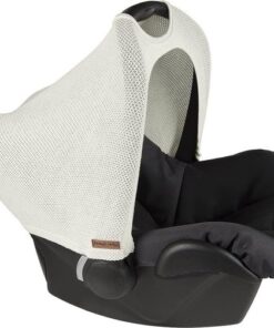 Baby's Only Autostoel zonnekap - Zonnescherm Maxi Cosi 0+ Classic - Wolwit