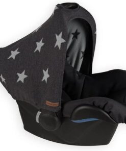 Baby's Only Autostoel zonnekap - Zonnescherm Maxi Cosi 0+ Star - Antraciet/Grijs