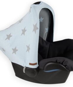 Baby's Only Autostoel zonnekap - Zonnescherm Maxi Cosi 0+ Star - Baby Blauw/Grijs