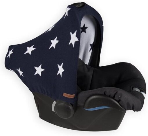 Baby's Only Autostoel zonnekap - Zonnescherm Maxi Cosi 0+ Star - Marine/Wit