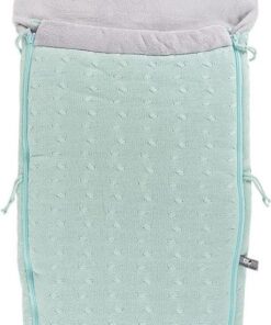 Baby's Only Voetenzak buggy - Buggyzak Cable - Mint - Geschikt voor 3-puntsgordel