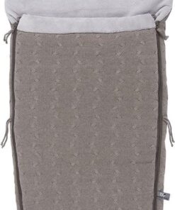 Baby's Only Voetenzak buggy - Buggyzak Cable - Taupe - Geschikt voor 3-puntsgordel