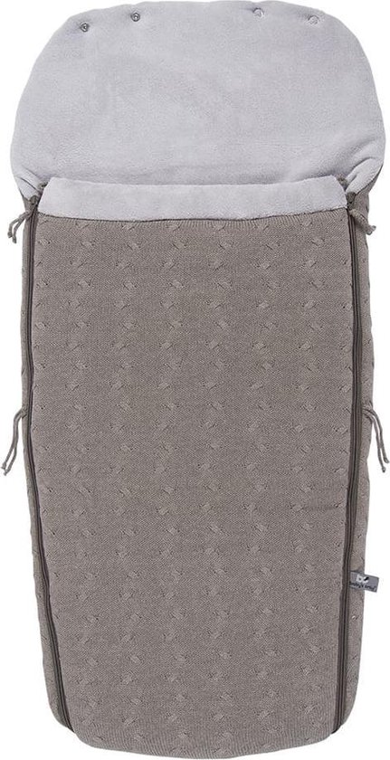 Baby's Only Voetenzak buggy - Buggyzak Cable - Taupe - Geschikt voor 3-puntsgordel