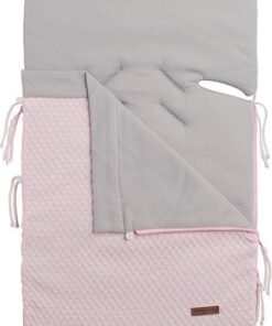 Baby's Only Zomer voetenzak autostoel 0+ Sun - Classic Roze/Baby Roze - Geschikt voor drie- en vijfpuntsgordel