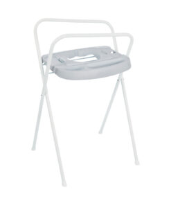 Bebe-Jou Click Badstandaard Metaal Licht Grijs 103 cm