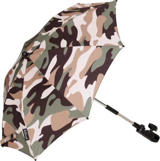 Bellasol - Parasol kinderwagen/buggy universeel - Speciale UV-werende coating - Army - 1 jaar garantie