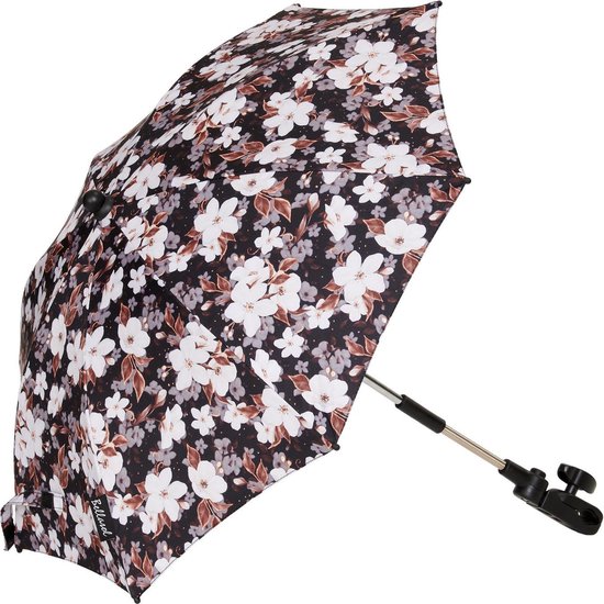 Bellasol - Parasol kinderwagen/buggy universeel - Speciale UV-werende coating - Bloemen - 1 jaar garantie