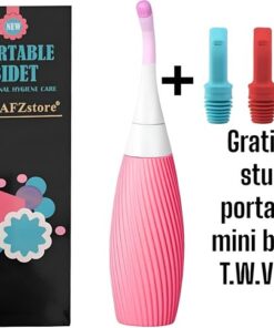 Bidet- Peri Bottle - Handdouche - Bidet Handdouche - bidet sproeier - postpartum - mobiele bidet -Draagbare Bidets- 1 Draagbaar Bidet type 2- roos - GRATIS mini portable bidet T.W.V € 10 pas wel voor alle fleswater -valentijn - AFZstore®