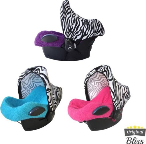 Bliss Maxi Cosi Autostoel Zonnekap - Zebra