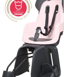 Bobike GO maxi fietszitje met slaapstand - framebevestiging - cotton candy pink