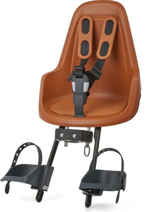 Bobike One Mini Fietsstoeltje Voor - Choc Brown