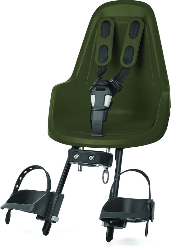 Bobike One Mini Fietsstoeltje Voor - Olive Green