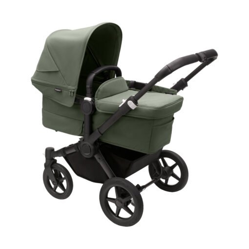 Bugaboo Donkey 5 Mono Kinderwagen 2-in-1 Black / Forest Green