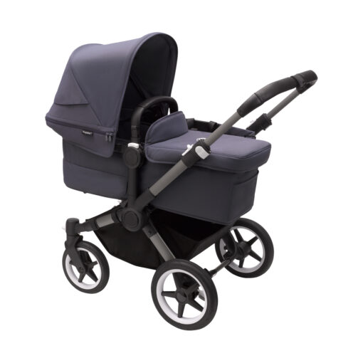 Bugaboo Donkey 5 Mono Kinderwagen 2-in-1 Graphite / Stormy Blue