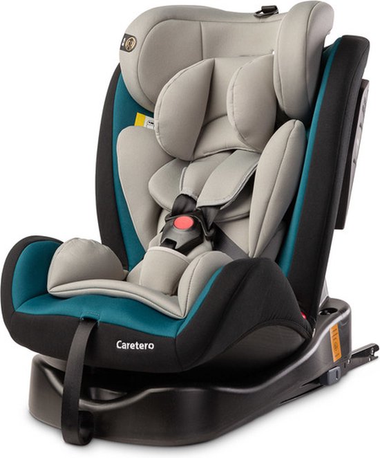 Caretero - Autostoel Mokki 0-36 Kg Isofix Donkergroen