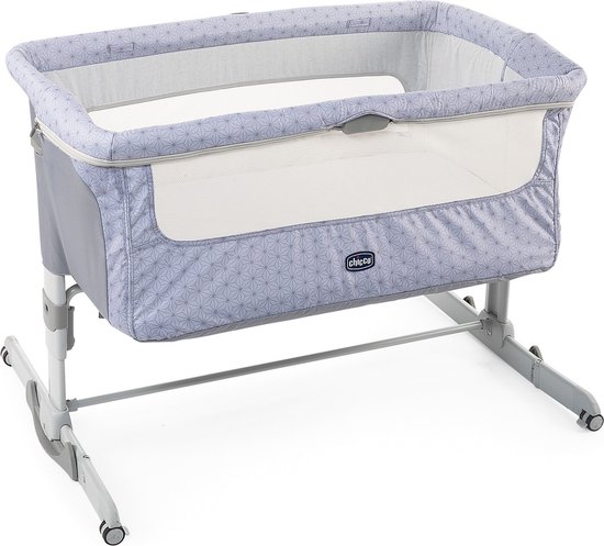 Chicco Next2Me Co-Sleeper Dream - Babybed - Wieg - Aanschuifbed - Inclusief Wiegmatras - Silver