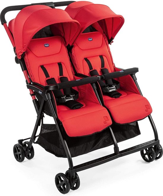 Chicco Ohlala Twin Buggy - Paprika