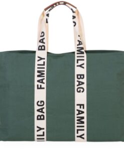 Childhome Family Bag Canvas Green reistas 55 x 40 x 18 cm 1 st