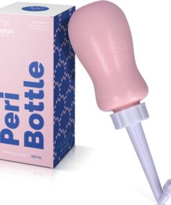 Clean Bum Peri Bottle - Mobiele Bidet - Perineum Douche - Vaginale Douche - Postpartum Spoelfles - Roze