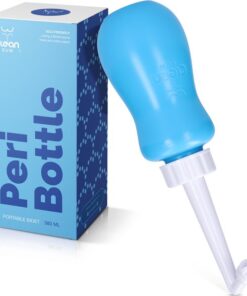 Clean Bum Peri Bottle - Mobiele Bidet - Vaginale Douche - Perineum Douche - Postpartum Care - Blauw