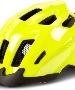 CUBE Fietshelm Ant - Kinderhelm - 11 Ventilatiegaten - SNAP 360 CUBE fit-systeem - X-Lock-montagesysteem - EPS Double In-Mould - 52-57 cm - M - Geel