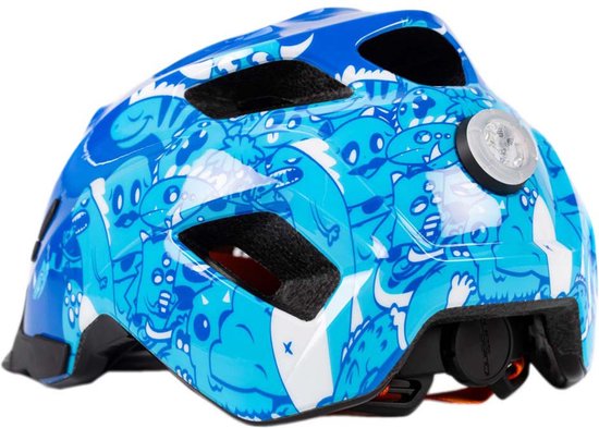 CUBE Fietshelm Ant - Kinderhelm - 11 Ventilatiegaten - SNAP 360 CUBE fit-systeem - X-Lock-montagesysteem - EPS Double In-Mould - 46-51 cm - XS - Blauw