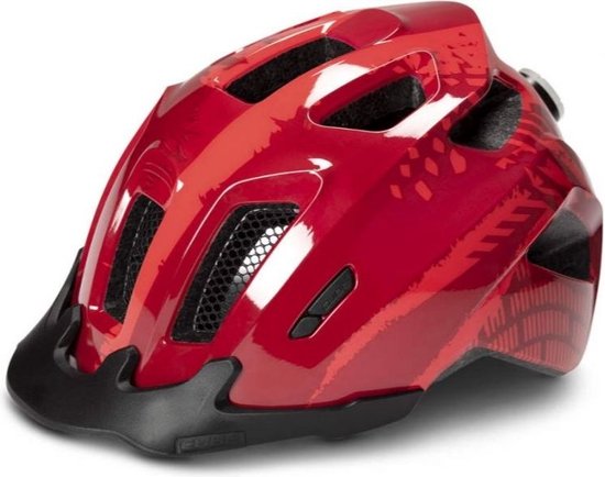 CUBE Fietshelm Ant - Kinderhelm - 11 Ventilatiegaten - SNAP 360 CUBE fit-systeem - X-Lock-montagesysteem - EPS Double In-Mould - 46-51 cm - XS - Rood