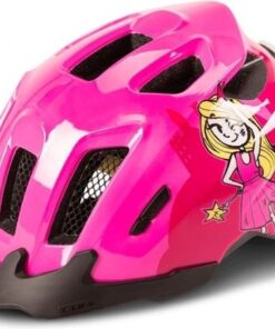 CUBE Fietshelm Ant - Kinderhelm - 11 Ventilatiegaten - SNAP 360 CUBE fit-systeem - X-Lock-montagesysteem - EPS Double In-Mould - 49-55 cm - S - Roze