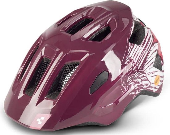 CUBE Fietshelm Talok - Kinderhelm - MIPS - 11 Ventilatiegaten - X-Lock-montagesysteem - EPS In-Mould - 52-57 cm - M - Roze/Rood