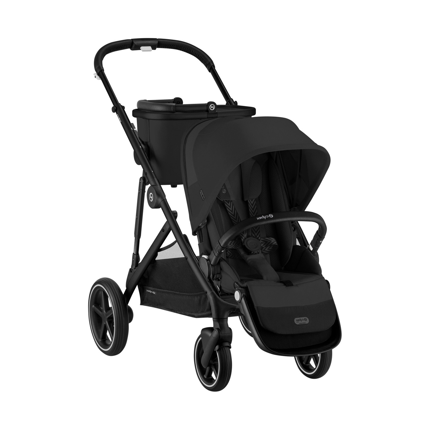 Cybex Gazelle S Kinderwagen Black - Moon Black