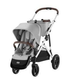 Cybex Gazelle S Kinderwagen Silver - Lava Grey