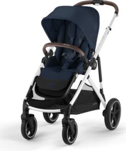 Cybex Kinderwagen Gazelle S Silver Ocean Blue Navy Blue