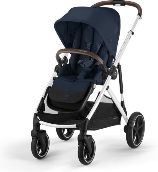 Cybex Kinderwagen Gazelle S Silver Ocean Blue Navy Blue