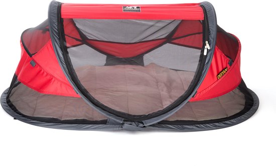 Deryan Travel Cot Baby Luxe Campingbedje - Red 2017