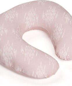 Doomoo Softy - Klein Voedingskussen - Biologisch Katoen - 150cm - Misty Pink