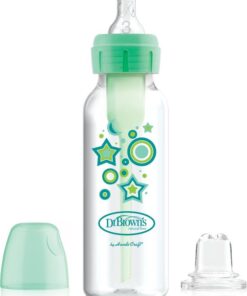 Dr. Brown’s Bottle to Sippy Starter Kit Babyfles - Smalle halsfles - 250 ml - Groen