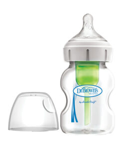 Dr. Brown's Options+ Anti-colic Brede Halsfles Glas 150 ml