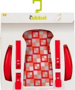 Duodeel qibbel stylingset luxe checked red achter - ROOD