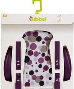 Duodeel qibbel stylingset luxe dots purple achter - PAARS