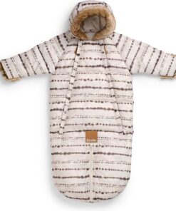 Elodie Baby Overall - Baby Voetenzak - Voetenzak autostoel- Tidemark Drops - 0-6 maanden