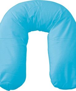 Form Fix Basic Voedingskussenhoes - Body Pillow Kussensloop - Zwangerschapskussen hoes - Zijslaapkussen hoes - 100% Katoen Hoes - Turquoise