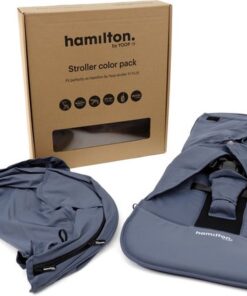 Hamilton by Yoop Buggy Bekledingset Color Pack – Stroller bekleding voor de Hamilton by Yoop X1 Plus & S1 Plus buggy's – Makkelijk te Monteren Kinderwagenhoes – Indigo Blue