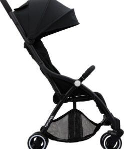 Hamilton by Yoop S1 Plus Buggy – MagicFold™ Technologie – Tot 22 kg – Wandelwagen – Plooibuggy – Inklapbaar – Verstelbare en Wendbare Kinderwagen – Zwart