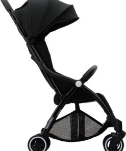 Hamilton by Yoop X1 Plus Buggy – MagicFold™ Technologie – Tot 22 kg – Premium Wandelwagen – Plooibuggy – Inklapbaar – Verstelbare en Wendbare Kinderwagen – Verlengde Zonnekap – Zwart