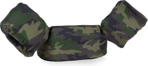 HappySwimmer® - Puddle Jumper zwembandjes/zwemvest voor peuters en kleuters met Army print