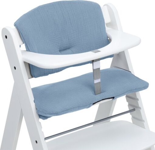 Hauck Alpha+ Highchair Pad - kinderstoel kussen - Dusty Blue