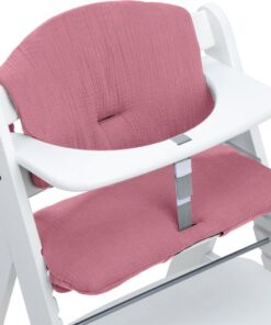 Hauck Alpha+ Highchair Pad Berry zitkussen voor houten kinderstoel