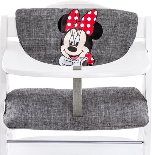 Hauck Highchair Pad Deluxe - kinderstoel kussen - Minnie grey